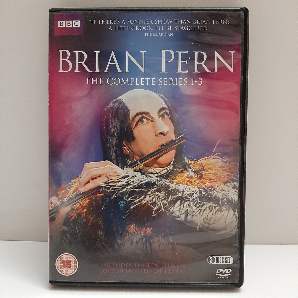 🍒4 for $20🍒 Brian Pern The Complete Series 1-3 DVD Set BBC Mockumentary Show